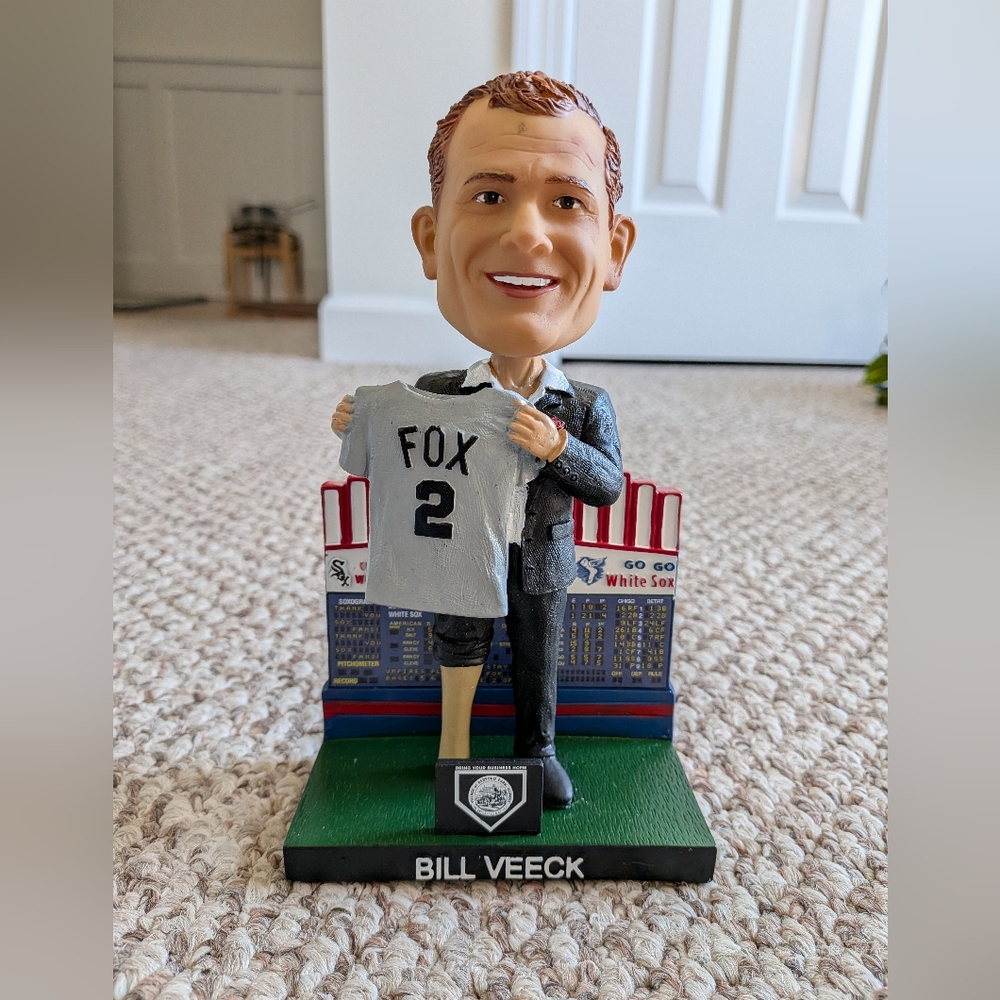 Bill Veeck Bobblehead Chicago White Sox New